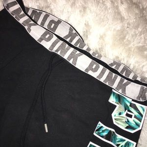 “PINK” Form fitting Joggers